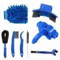 Set Bicycle Chain Cleaner Mountain Road Bike Chain Brush Scrubber Washing Tools - 8 Pcs.
