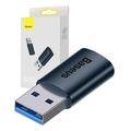 Baseus Ingenuity USB-A to USB-C OTG Adapter - Blue