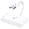 Bezdrátový Adaptér CarPlay pro iOS - USB, USB-C (Otevřená krabice - Vynikající) - Bílý