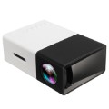 Mini Portable Full HD LED Projektor YG300 (Otevřený box vyhovující) - černá / bílá