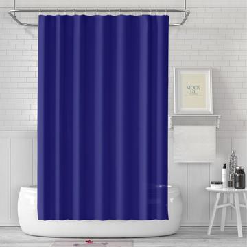 006 PEVA Shower Curtain - 180x180cm - Dark Blue