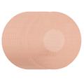 10 pcs Disposable Nipple Covers in Breathable Fabric, Unisex - Round