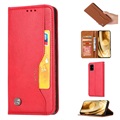 Série sad karty Samsung Galaxy Note20 Ultra Peněženka - červená