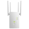 1200 m duální pásmové WiFi Extender / Router / Access Point - White