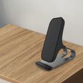 15W bezdrátová nabíječka Qi Mobile Phone Desk Fast Charging Stand pro iPhone Samsung