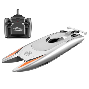 LSRC Remote Control Speedboat with Rechargeable Battery - Black
