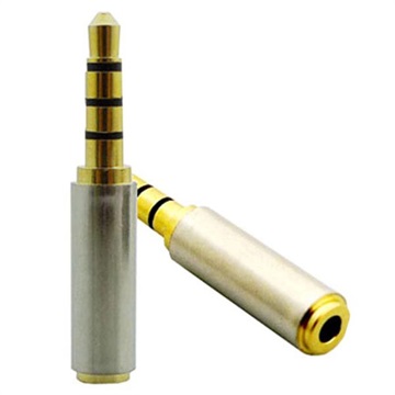 Zvukový adaptér náhlavní soupravy 2,5 mm / 3,5 mm