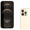 iPhone 12 Pro 2-v-1 Sada Ochranného Tvrzeného Skla Obrazovky a Čočky Fotoaparátu