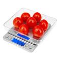2000g/0,1g Digitální kapesní váha Kuchyňská váha na potraviny s podsvíceným LCD displejem