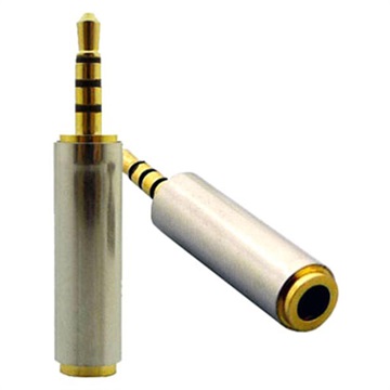 Zvukový adaptér náhlavní soupravy 3,5 mm / 2,5 mm