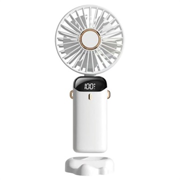 3-in-1 Mini Portable Hanging Chlareling Fan-White