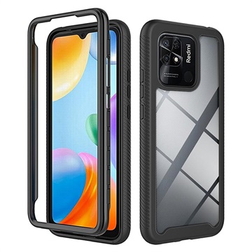 360 Ochranná série Motorola Edge 20 Pro pouzdro - černá / čistá