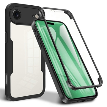 iPhone 17 Air 360 Protection Series Case - Black / Clear