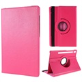 Samsung Galaxy Tab S8 360 Rotary Folio pouzdro - Hot Pink
