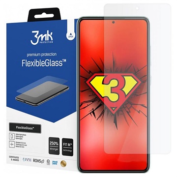 3MK FlexibleGlass Samsung Galaxy A52 5G, Galaxy A52S Hybrid Screen Protector - Clear