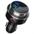 Usams US-CC143 Bluetooth FM vysílač / rychlá nabíječka automobilu