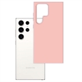 Samsung Galaxy S23 Ultra 5G 3MK Matt TPU Pouzdro - Růžový