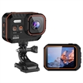 Akční Kamera 4K s Dálkovým Ovládáním SC002 - 40MP - Černá