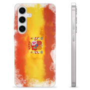 Pouzdro Samsung Galaxy S24 TPU - Španělská vlajka