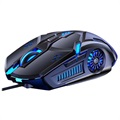 6D 4 -stupňová DPI RGB Gaming Mouse G5 - Černá