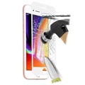 6d plný kryt iPhone 7 / iPhone 8 Tempered Glass Ochranička - bílá