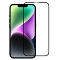 21D Plný Obálka iPhone 14 Plus Tempered Glass Ochrana - 11H - Černá