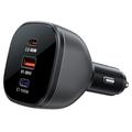 ACEFAST B14 165W USB + Dual Type-C Car Charger Phone Fast Charging Adapter
