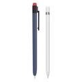AHASTYLE PT80-1-K pro stylus Apple Pencil 2. generace Silikonový kryt proti pádu Ochranné pouzdro - Půlnočně modré