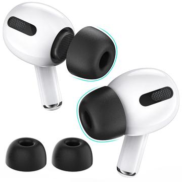 AHASTYLE WG28 1 pár krytů sluchátek pro Apple AirPods Pro / Pro 2 Náhradní koncovky sluchátek z paměťové pěny, vel: L