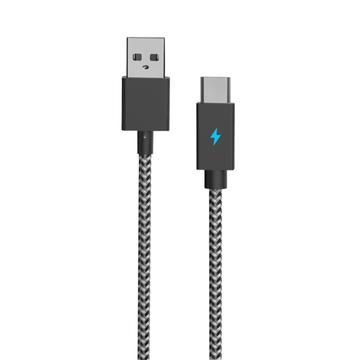 AOLION 3m nabíjecí kabel pro ovladač PS5 Nabíjecí kabel z USB na Type-C s LED indikátorem