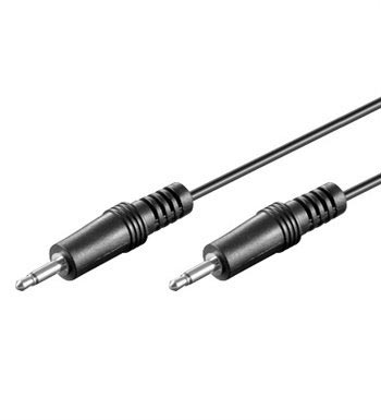 Muž 3,5 mm / muž 3,5 mm AV kabel - 1,5 m