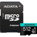 Adata Premier Pro microSDXC Memory Card AUSDX512GUI3V30SA2-RA1 - 512GB