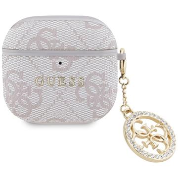 AirPods 4 Guess 4G Strass Charm Case