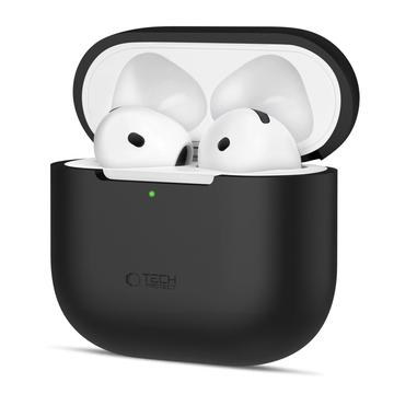 AirPods 4 Tech-Protect Silicone Case - Black