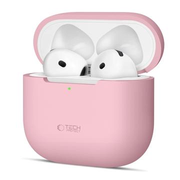 AirPods 4 Tech-Protect Silicone Case - Dusty Pink