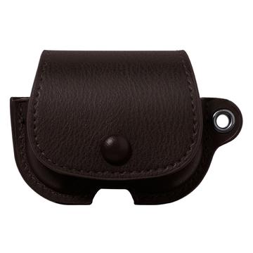 AirPods Pro 3 Backpack Style Case with Keychain Buckle - Dark Brown