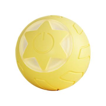 Aiwo Star Pet Smart Rolling Ball Teaser - Yellow