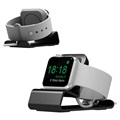 Hliníková slitina Apple Watch Series SE/6/5/4/3/2/1 nabití stojanu - šedá