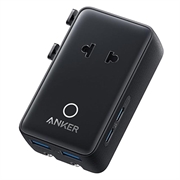 Anker Nano 5-Port Travel Adapter - 20W - Black