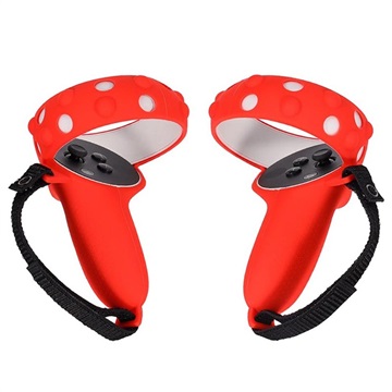 Oculus Quest 2 Controller Anti -Drop Silicone Covers - Red