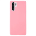 Huawei P30 Pro Anti -Fingerprint Matte TPU Case - Pink