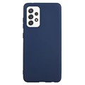 Anti -Fingerprint Matte Samsung Galaxy A53 5G TPU Case - Blue