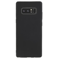 Matné Pouzdro TPU na Samsung Galaxy Note8 Proti Otiskům Prstů - Černé