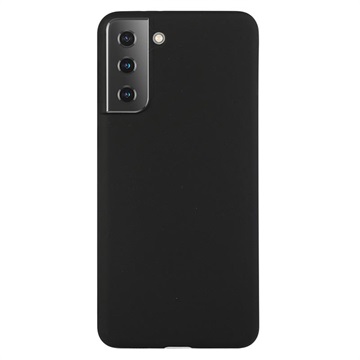 Anti -Fingerprint Matte Samsung Galaxy S22+ 5G TPU pouzdro - černá