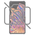 Matné Pouzdro TPU na Samsung Galaxy Xcover Pro Proti Otiskům Prstů - Černé