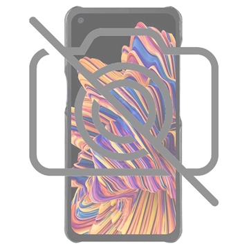Matné Pouzdro TPU na Samsung Galaxy Xcover Pro Proti Otiskům Prstů - Černé