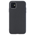 Matné Pouzdro TPU na iPhone 11 Pro Max Proti Otiskům Prstů - Černé