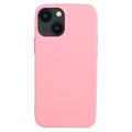 Anti-Fingerprint Matte iPhone 14 TPU Case - Růžový