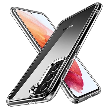 Samsung Galaxy S21 5G Anti-Shock Hybridní Pouzdro - Průhledný
