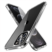 iPhone 12 Pro Max Anti-Shock Hybridní Pouzdro - Průhledný